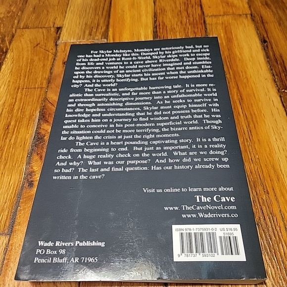 The Cave by Wade Rivers Signed by Wade Rivers Paper Back ExC - Picture 2 of 7